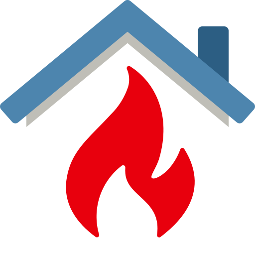 a cartoon image of a house